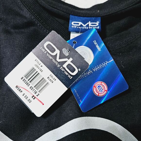 Old Varsity Brand Mens UCF Knights Shirt Black Size 2X 100% Cotton - Picture 9 of 13